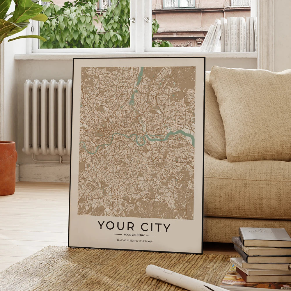 Custom City Map
