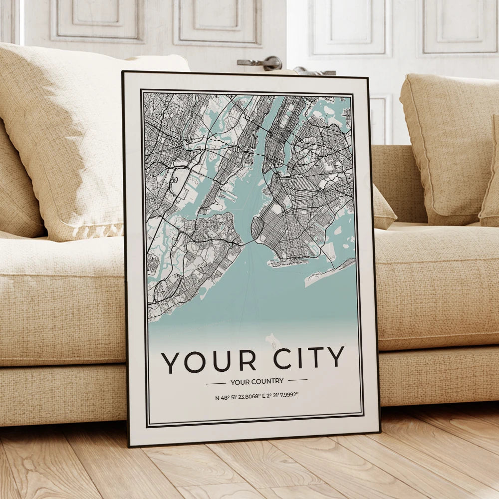 Custom City Map