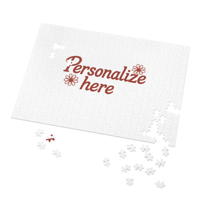 Personalized Puzzle with Photo – Gift in Tin Box
