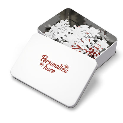 Personalized Puzzle with Photo – Gift in Tin Box