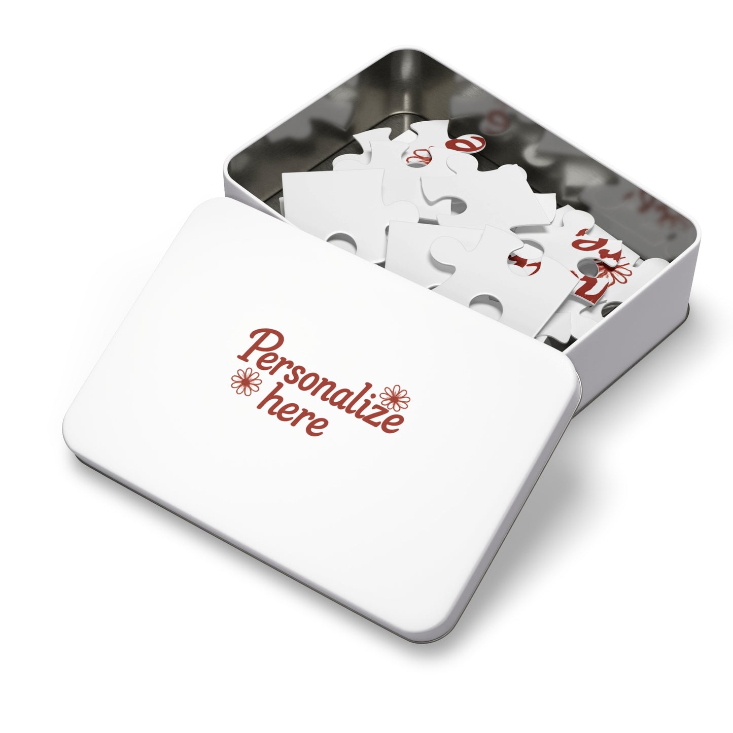 Personalized Puzzle with Photo – Gift in Tin Box