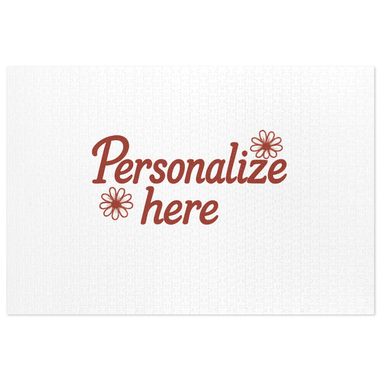 Personalized Puzzle with Photo – Gift in Tin Box