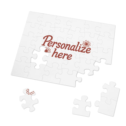 Personalized Puzzle with Photo – Gift in Tin Box