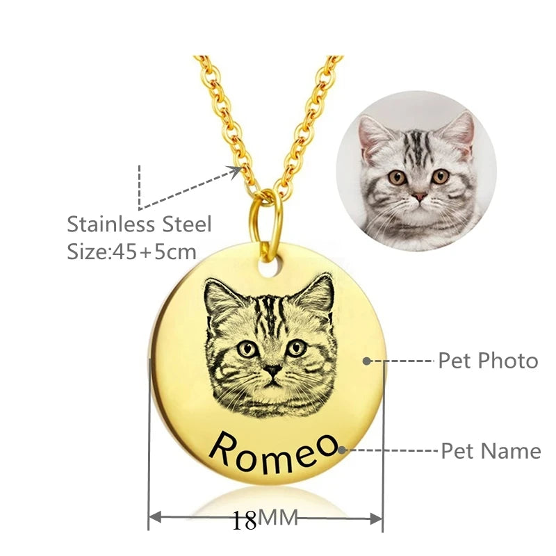 Custom Photo Necklace