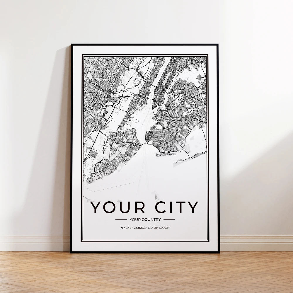 Custom City Map