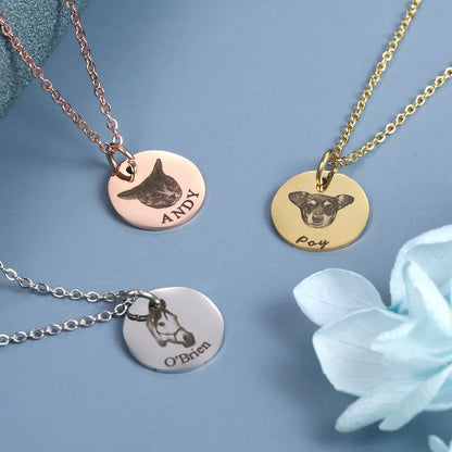 Custom Photo Necklace