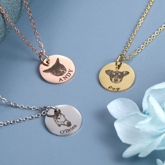 Custom Photo Necklace