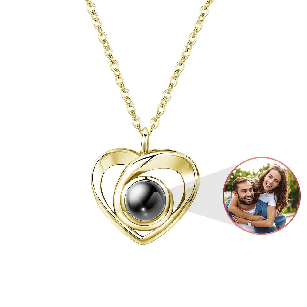 Custom Photo Projection Necklace
