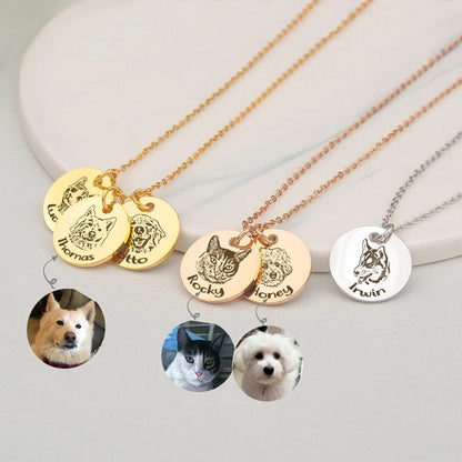 Custom Photo Necklace