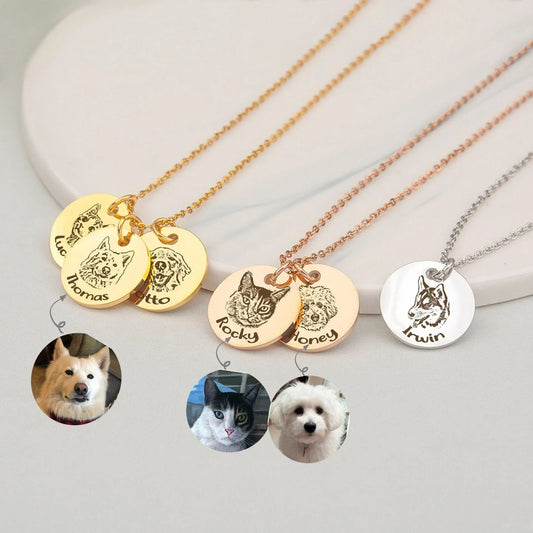 Custom Photo Necklace