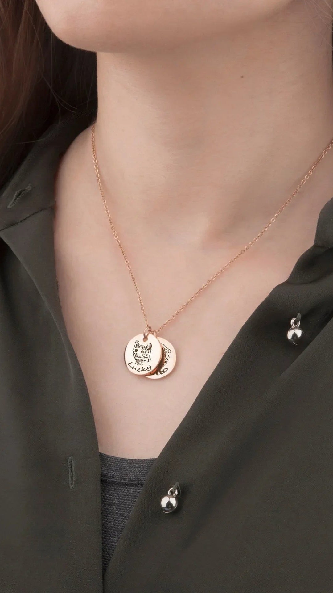 Custom Photo Necklace
