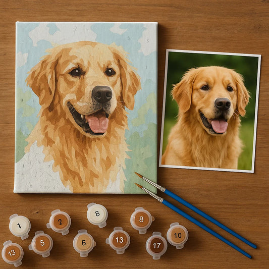 Custom Paint by Numbers Kit